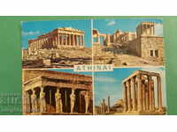 Greece - postcard - views from the Pantheon