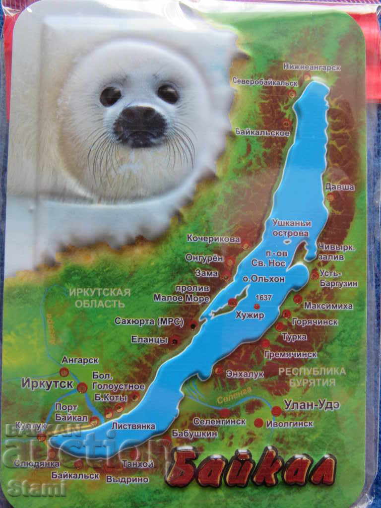 Authentic 3D magnet from Lake Baikal, Russia-Series-35 with price 9.80 BGN | € 5.01 Authentic 3D magnet from Lake Baikal, Russia-Series-35 with price 9.80 BGN | € 5.01