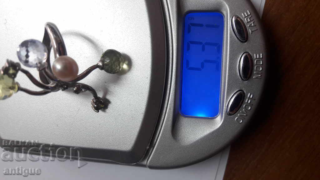 Beautiful stylish silver ring for ladies - 7