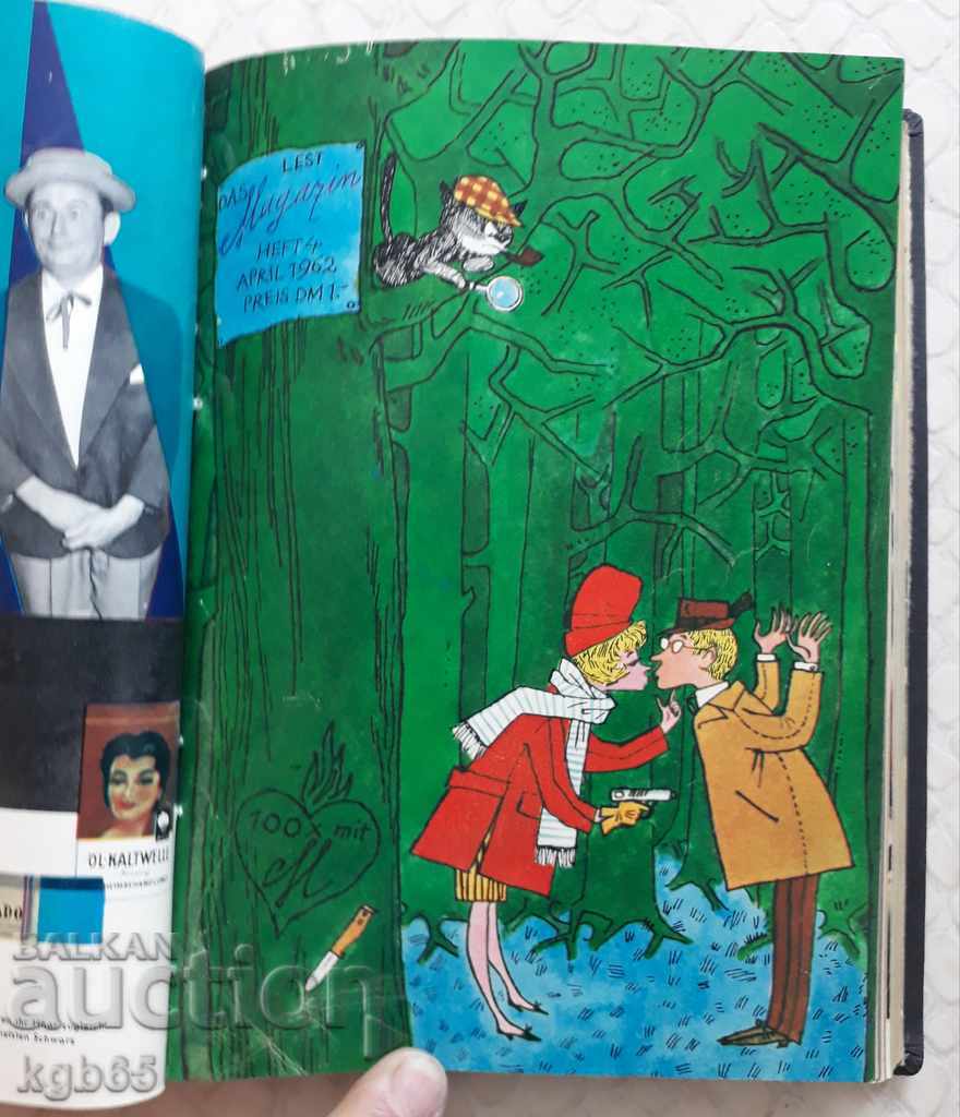 Old magazine "DAS MAGAZIN" DDR 1962 Rare !!!!!!! - 6 Old magazine "DAS MAGAZIN" DDR 1962 Rare !!!!!!! - 6
