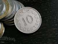 Νομίσματα - Μάλτα - 10 σεντ 1972