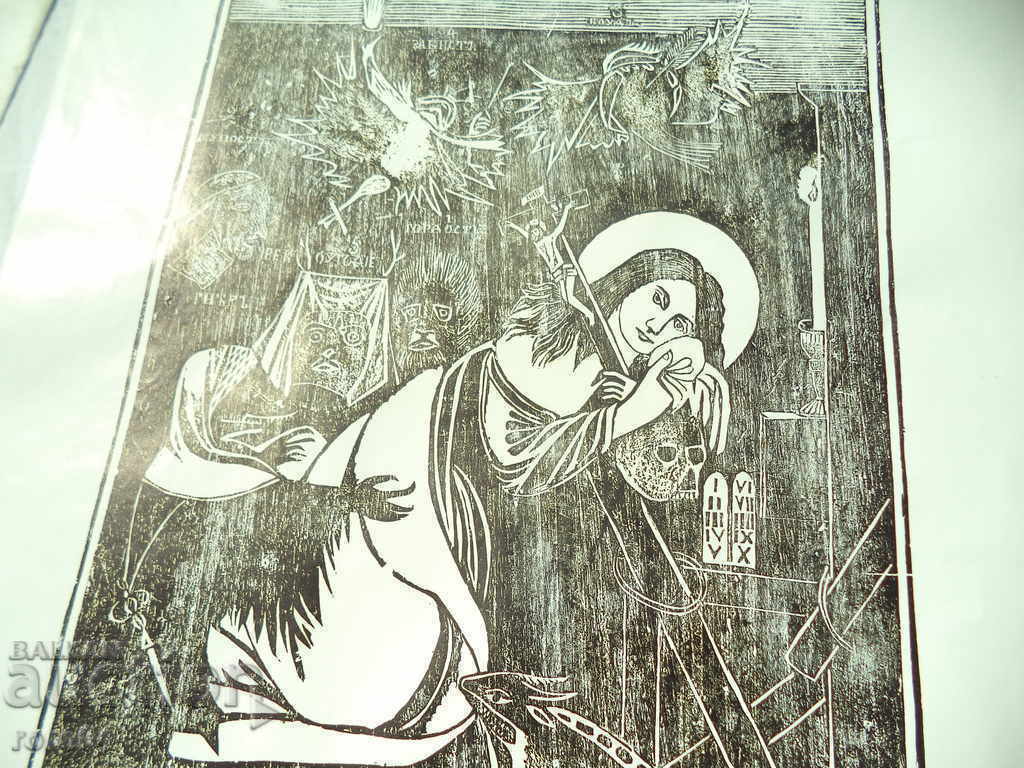 PRESA REVIVALĂ / Icoana SAMOKOV - Secolul al XIX-lea - 6