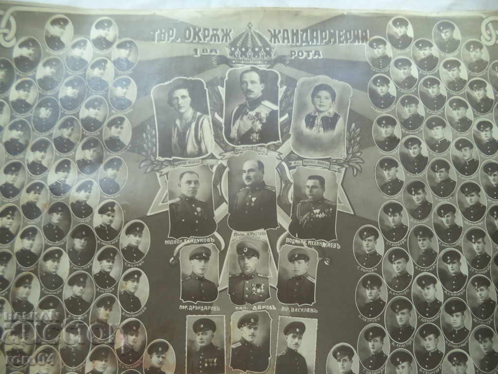 TARNOVO DISTRICT GENDARMERIE - 1937 with price 355.00 BGN | € 181.51