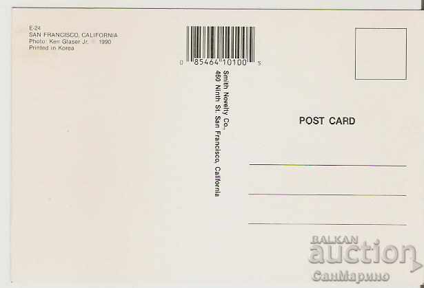 Postcard USA San Francisco View 9 * with price 0.80 BGN | € 0.41 Postcard USA San Francisco View 9 * with price 0.80 BGN | € 0.41