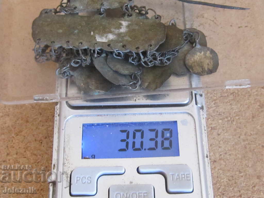 srebarna starinna ethnografska trepka zabodka, nakit - 5 srebarna starinna ethnografska trepka zabodka, nakit - 5