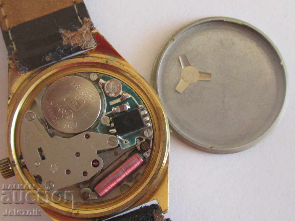 rare german mens watch junghans compact quartz - 5 rare german mens watch junghans compact quartz - 5