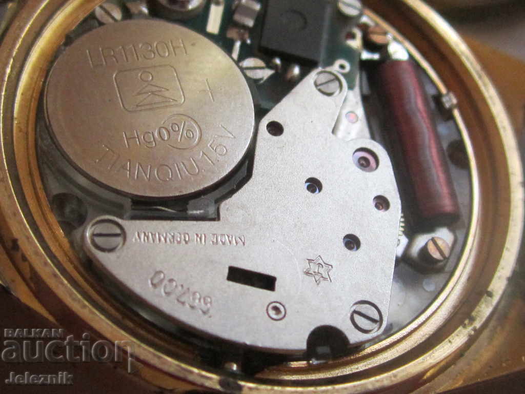 rare german mens watch junghans compact quartz - 6