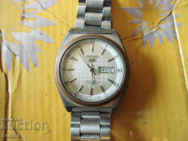 Seiko 5 with price 55.00 BGN | € 28.12 Seiko 5 with price 55.00 BGN | € 28.12