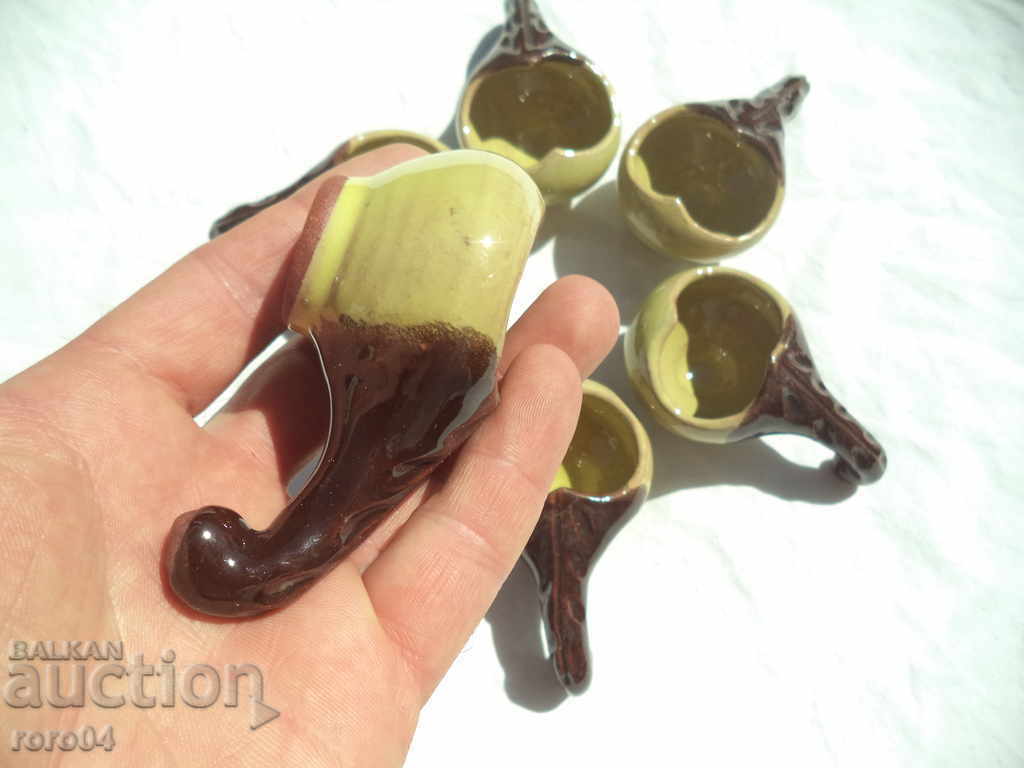 Доставка на КЕРАМИЧНИ ЧАШИ ЗА РАКИЯ