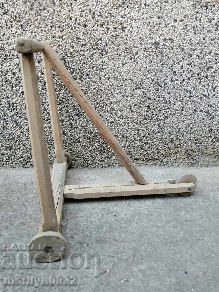 An old 140-year-old children's wooden walker with price 69.00 BGN | € 35.28 An old 140-year-old children's wooden walker with price 69.00 BGN | € 35.28