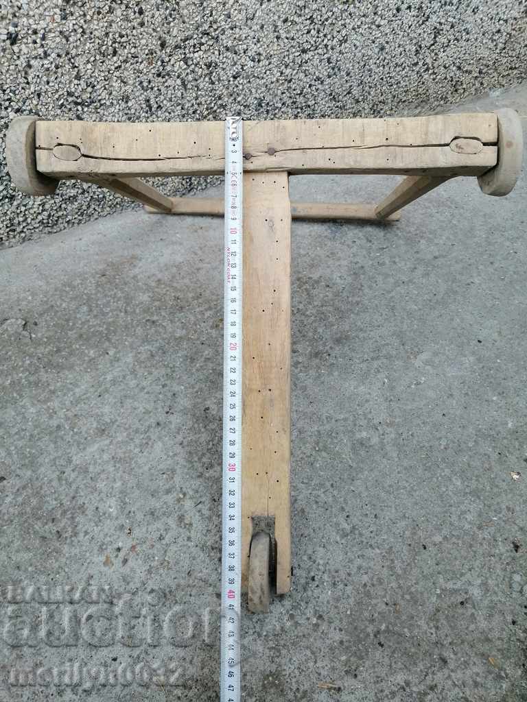 An old 140-year-old children's wooden walker - 5 An old 140-year-old children's wooden walker - 5