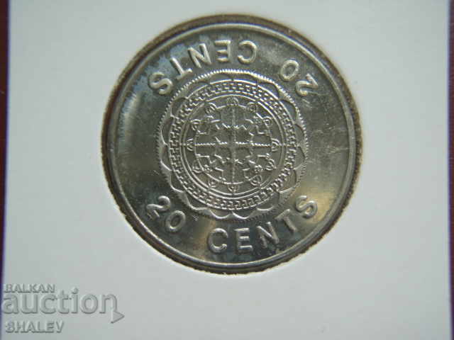 20 Cents 2005 Νήσοι Σολομώντος - Unc