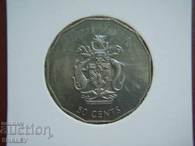 50 Cents 2005 Solomon Islands (Соломонови острови)- Unc
