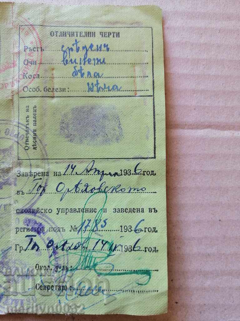 Licitație carte de identitate, carte de identitate, pașaport