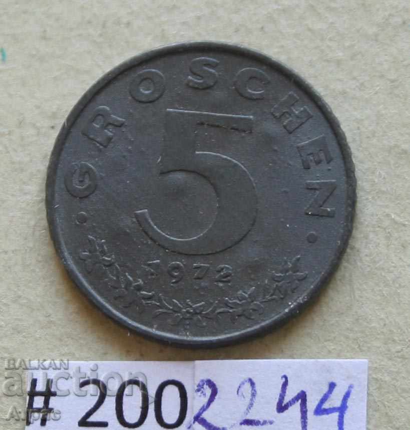 5  грошен 1972   Австрия