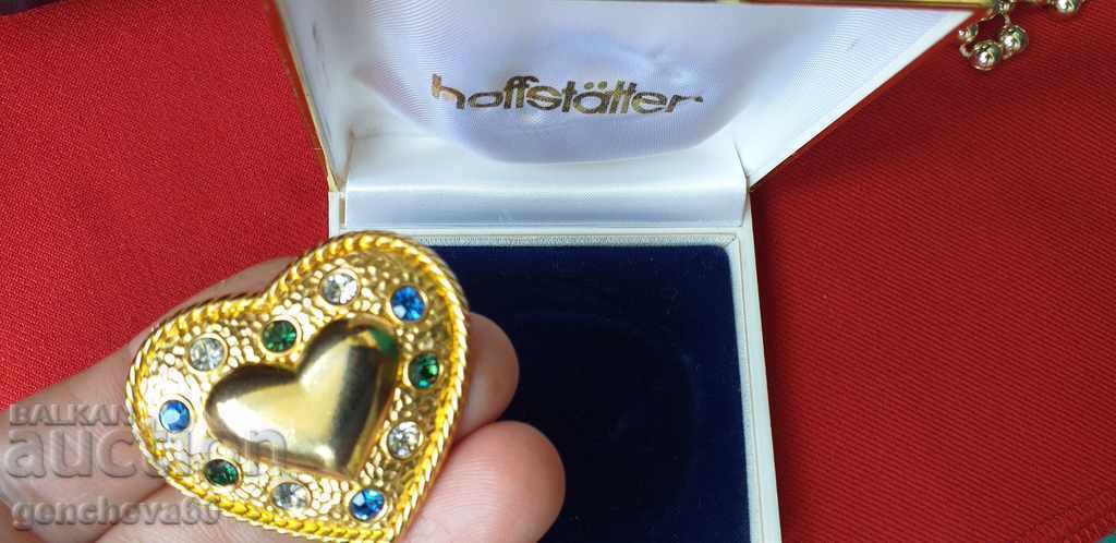 French Brooch HEART "Kristel Saint Martin" PARIS with price 60.00 BGN | € 30.68 French Brooch HEART "Kristel Saint Martin" PARIS with price 60.00 BGN | € 30.68