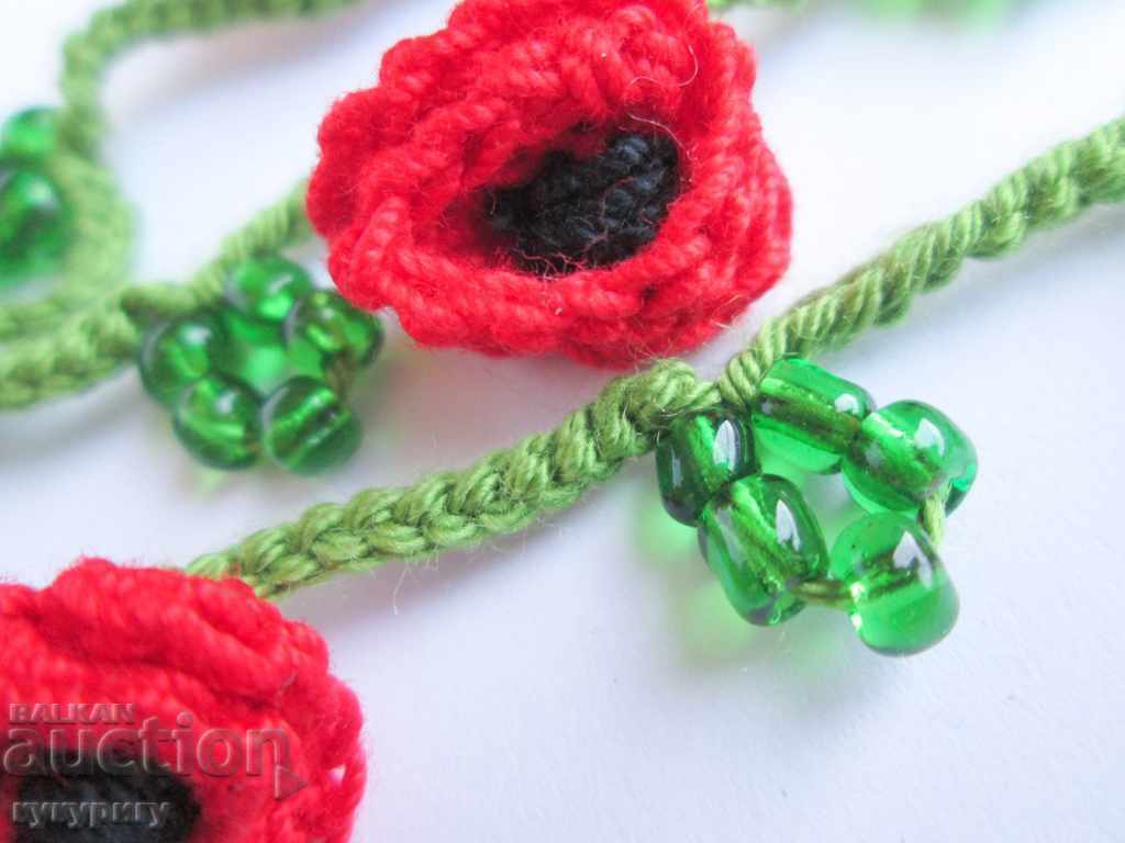 Delivery of Rare old braided beaded and flowered women's jewelry