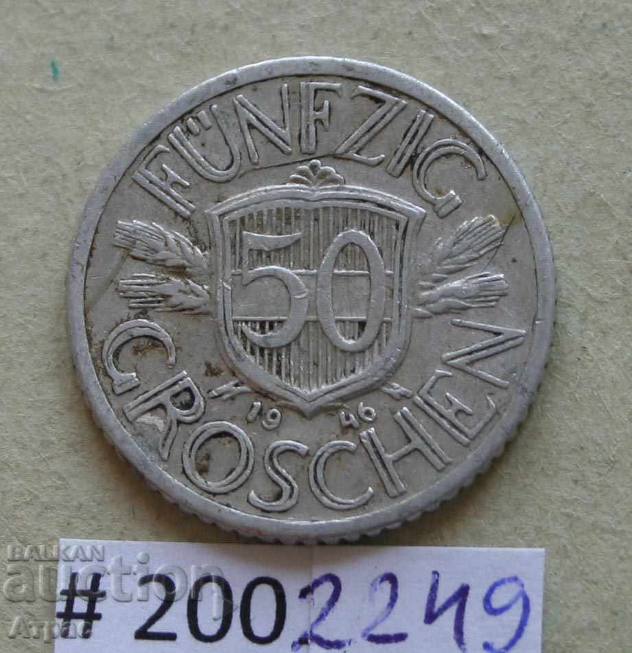 50 groschen 1946 Austria