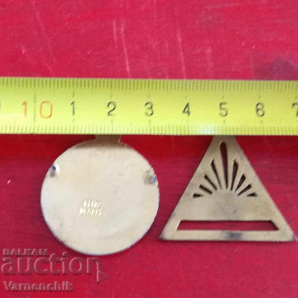 Lot Masonic characters Masons - 5 Lot Masonic characters Masons - 5