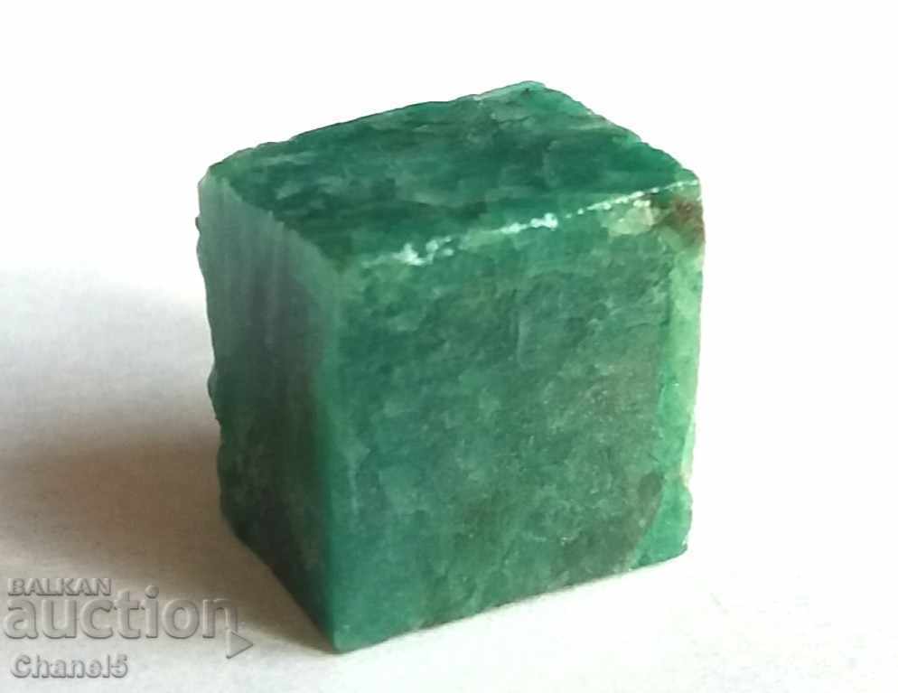 Delivery of NATURAL EMERALD - CUBE - BRAZIL - 21.75 carats (107) Delivery of NATURAL EMERALD - CUBE - BRAZIL - 21.75 carats (107)