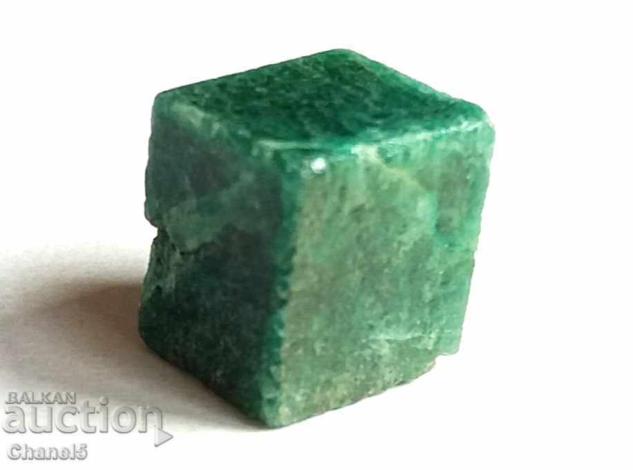 NATURAL EMERALD - CUBE - BRAZIL - 17.95 carats (111) with price 26.00 BGN | € 13.29