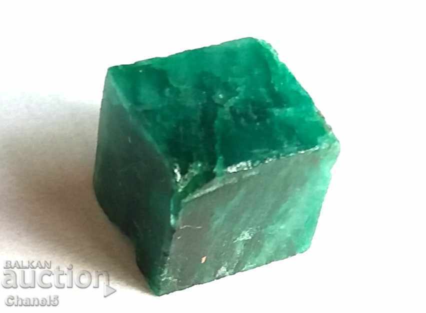 Delivery of NATURAL EMERALD - CUBE - BRAZIL - 22.65 carats (112)