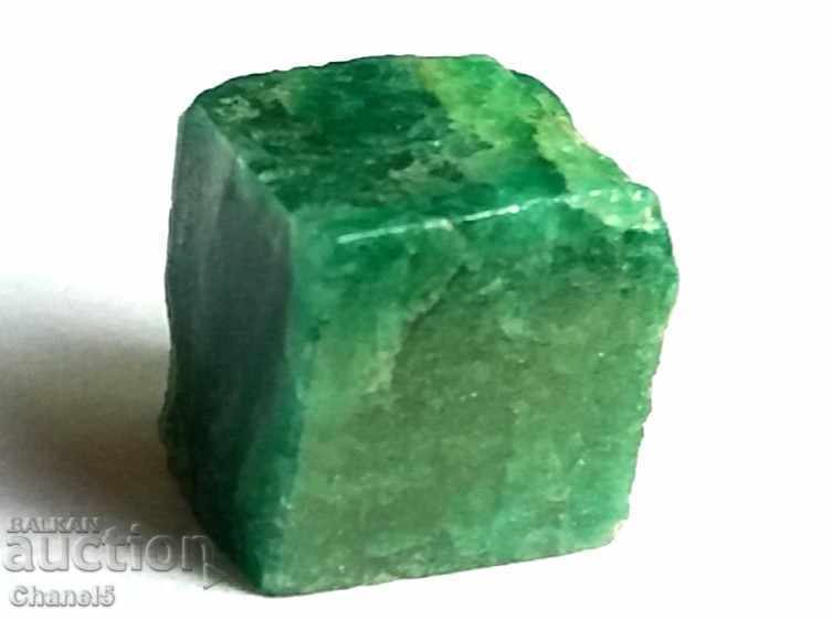 NATURAL EMERALD - CUBE - BRAZIL - 23.65 carats (113) with price 25.00 BGN | € 12.78 NATURAL EMERALD - CUBE - BRAZIL - 23.65 carats (113) with price 25.00 BGN | € 12.78