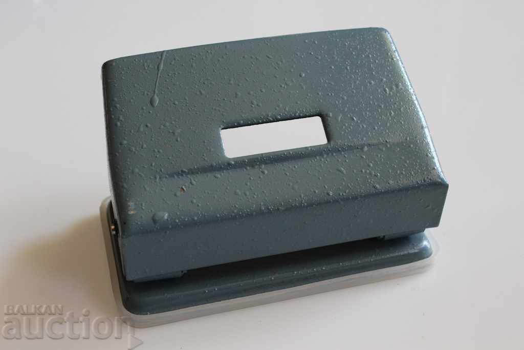 Auction STEEL METAL PERFORATER FOR PAPER ACCOUNTING SOCKS Auction STEEL METAL PERFORATER FOR PAPER ACCOUNTING SOCKS