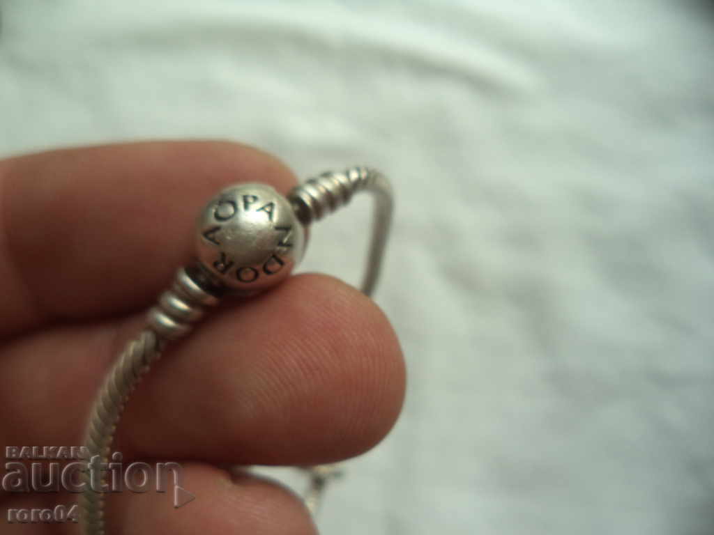 SILVER BRACELET - PANDORA with price 220.00 BGN | € 112.48 SILVER BRACELET - PANDORA with price 220.00 BGN | € 112.48