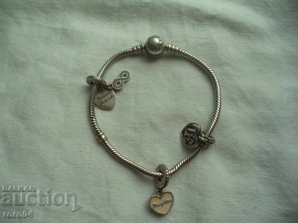 SILVER BRACELET - PANDORA SILVER BRACELET - PANDORA