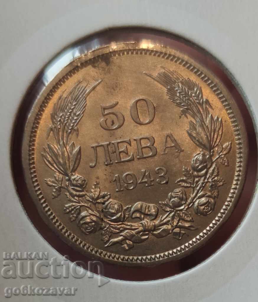 Auction Bulgaria 50 BGN 1943 UNC! Auction Bulgaria 50 BGN 1943 UNC!