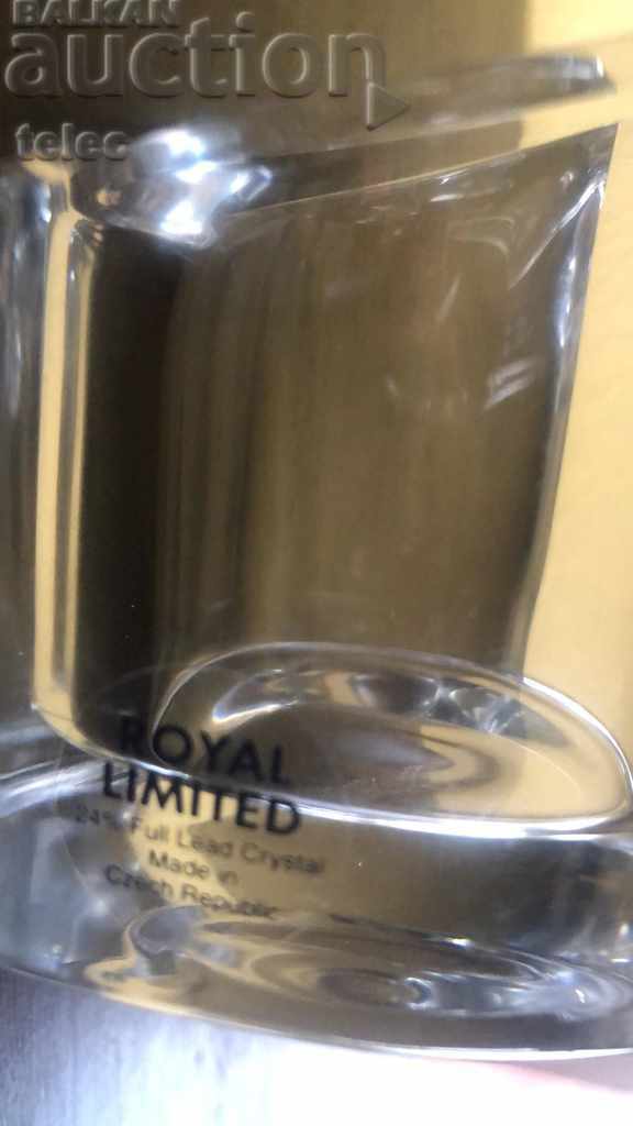 Licitație Inimă de sfeșnic din cristal de plumb ceh