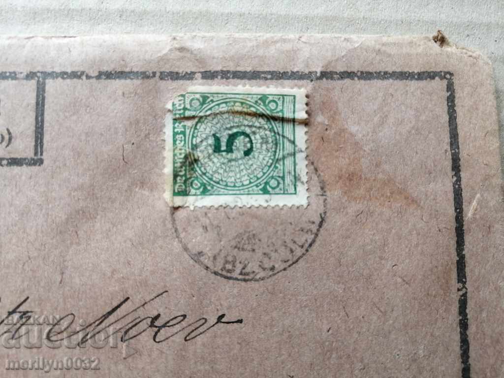 Plic de ștampilă ziarul Esperanto 1922 - 7