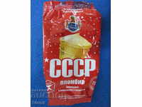 Ice cream package with the inscription USSR