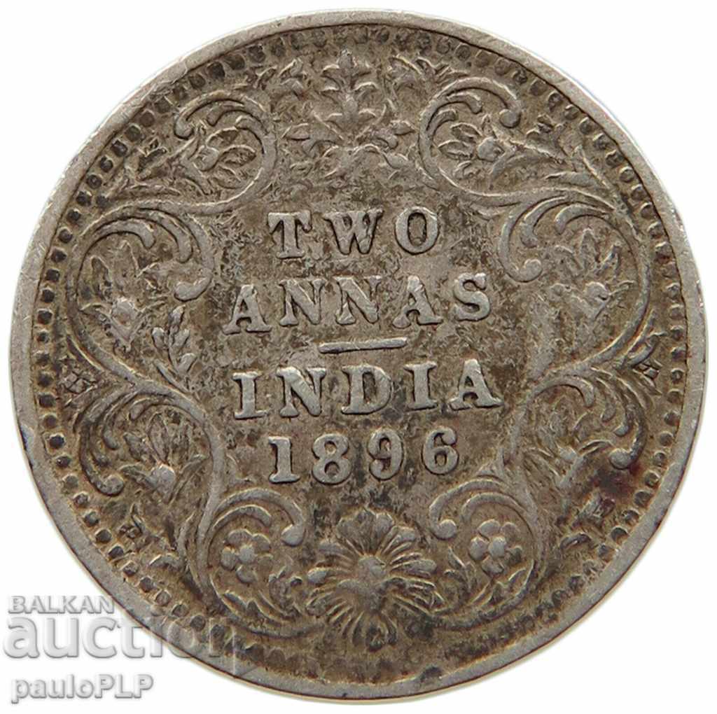 2 anna1896 British India