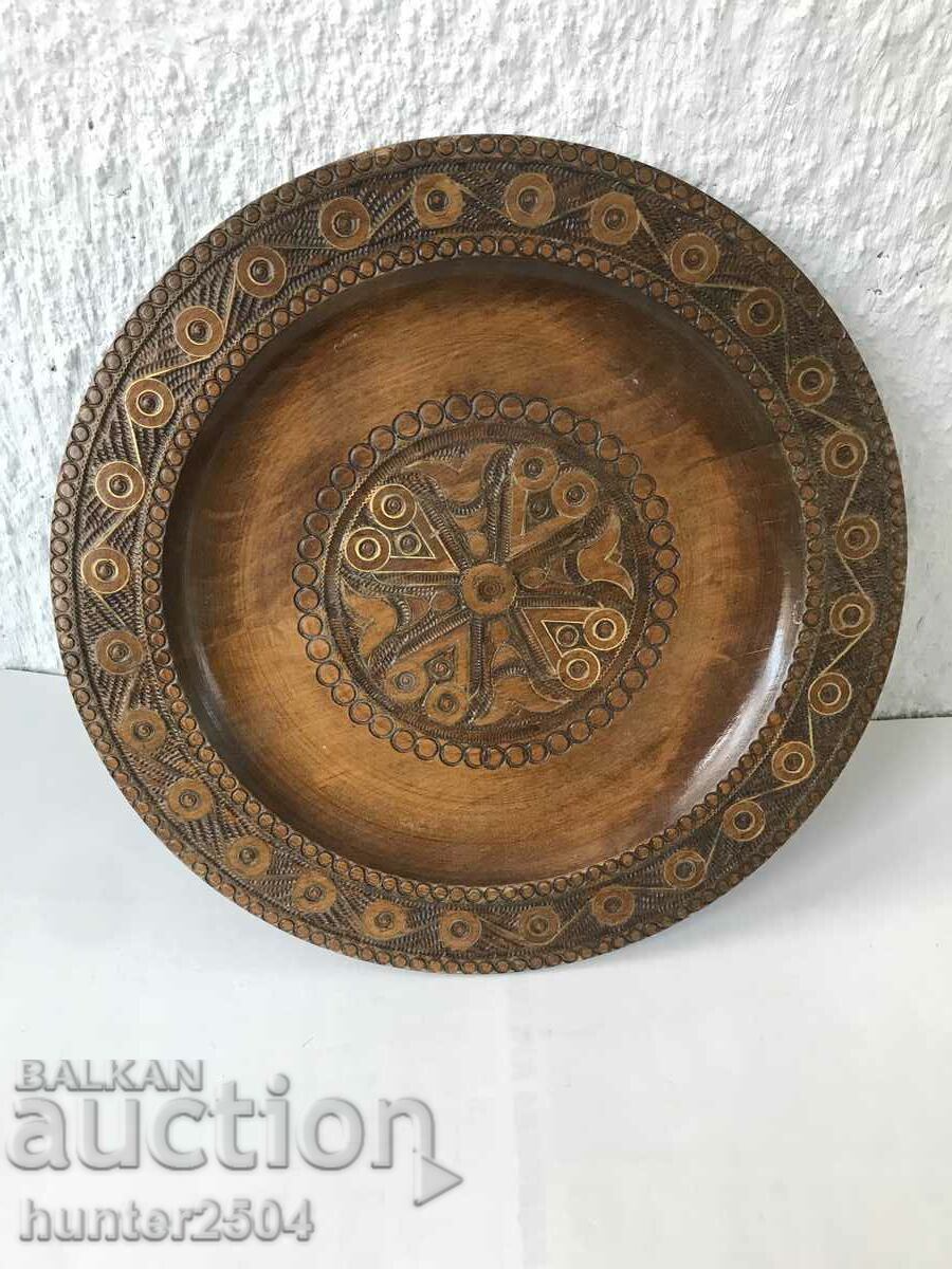 Пано-резба дърво,Бронз ,диам.27 см Пано-резба дърво,Бронз ,диам.27 см