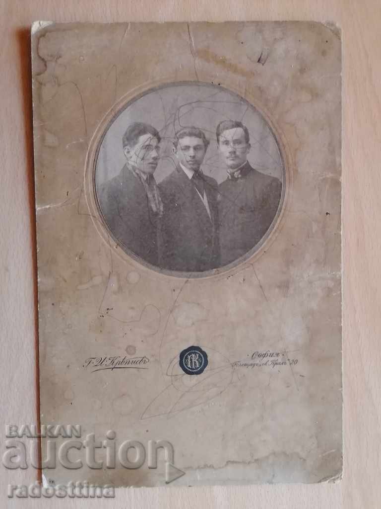 Fotografie carton G. Krabiev