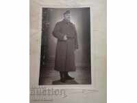 Foto din carton foto Balash 1941 Semnatar ofițer Ruse