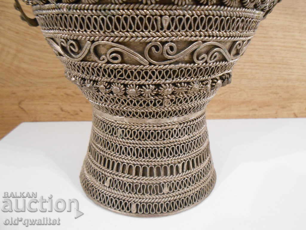 Auction  Extremely interesting vessel, H-W: approx. 35 / 15 cm
