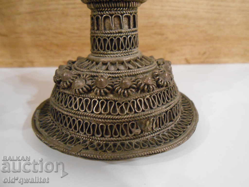 Extremely interesting vessel, H-W: approx. 35 / 15 cm - 7