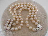 Attractive pearl gold BRACELET with RUBY, Gold 750, Perli A