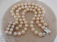 Brățară atractivă din aur perlat cu RUBY, Aur 750, Perli A