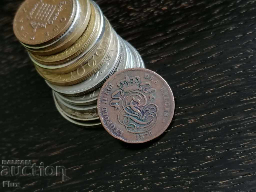 Coin - Belgium - 2 cents 1870 with price 13.00 BGN | € 6.65 Coin - Belgium - 2 cents 1870 with price 13.00 BGN | € 6.65