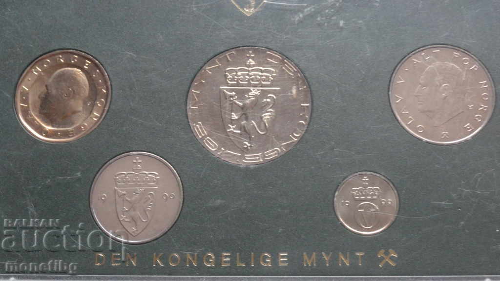 Norway 1990 - Set of exchange coins in a box - 7