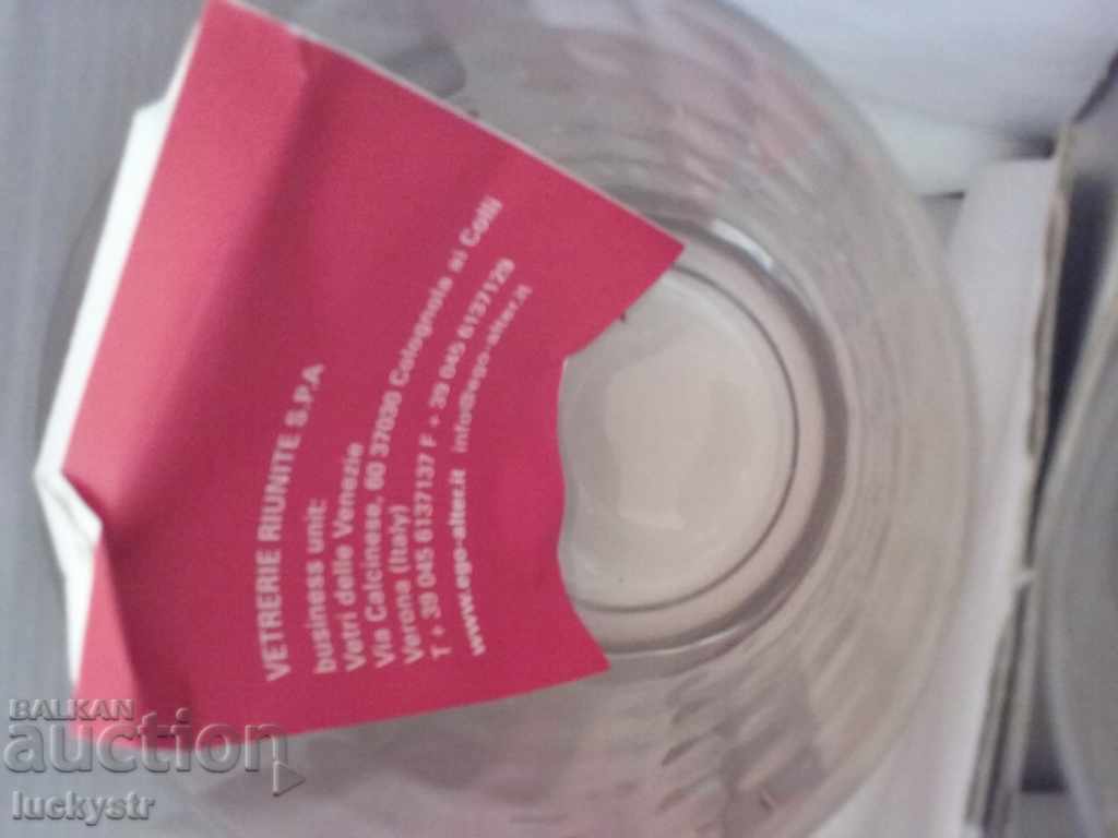 Auction Italian whiskey glasses Auction Italian whiskey glasses