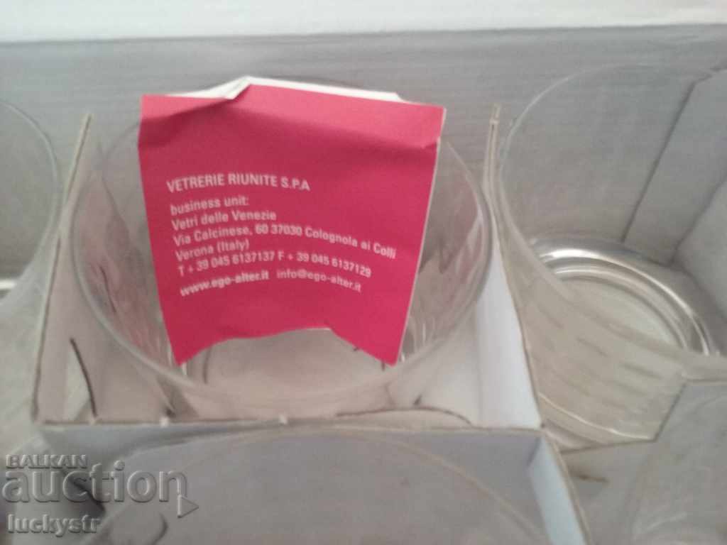 Delivery of Italian whiskey glasses Delivery of Italian whiskey glasses