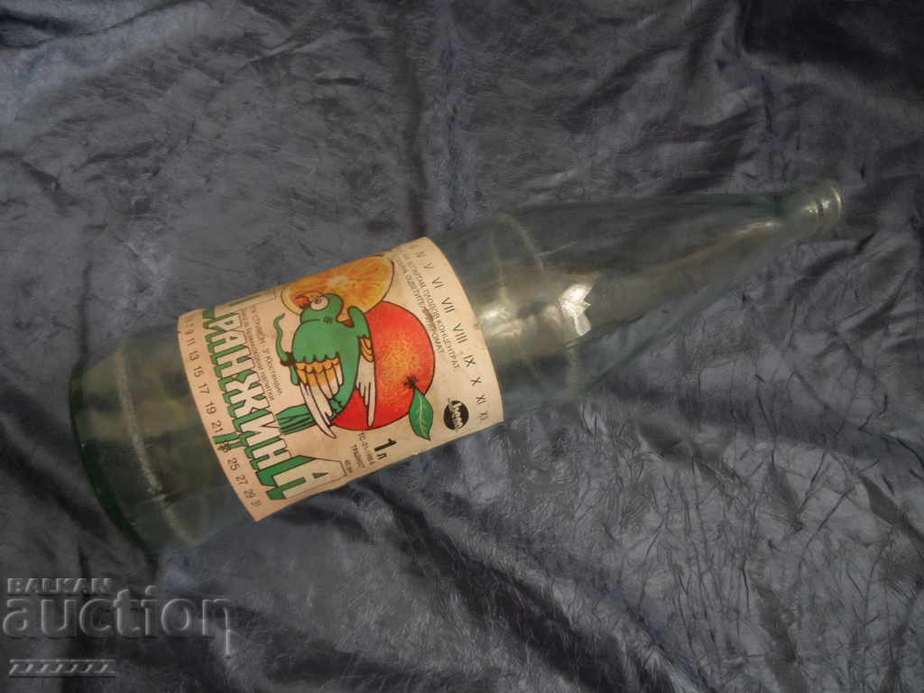 Delivery of bottle - Orange