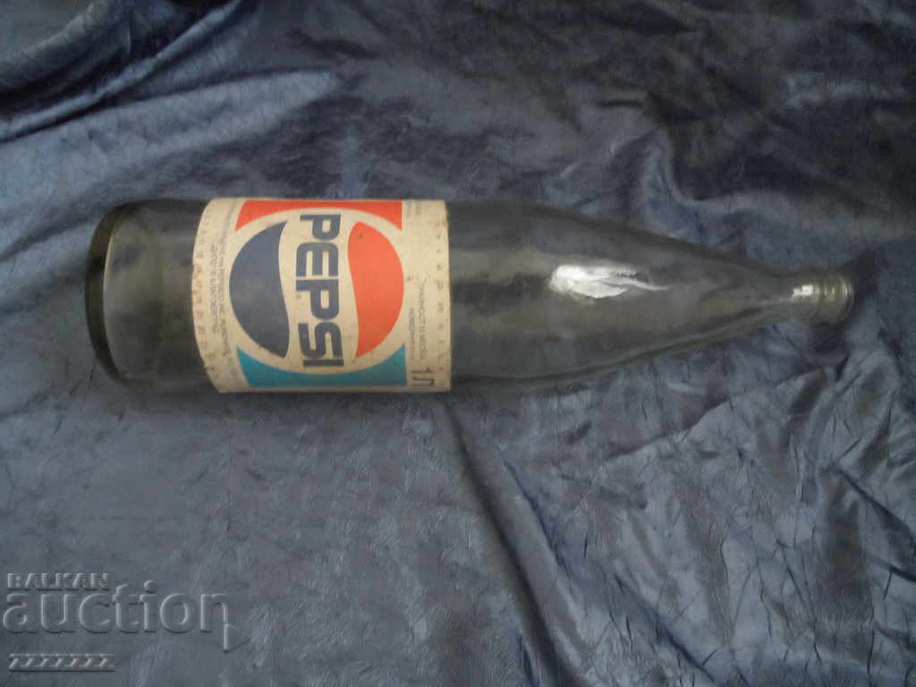 Auction bottle - Pepsi Auction bottle - Pepsi