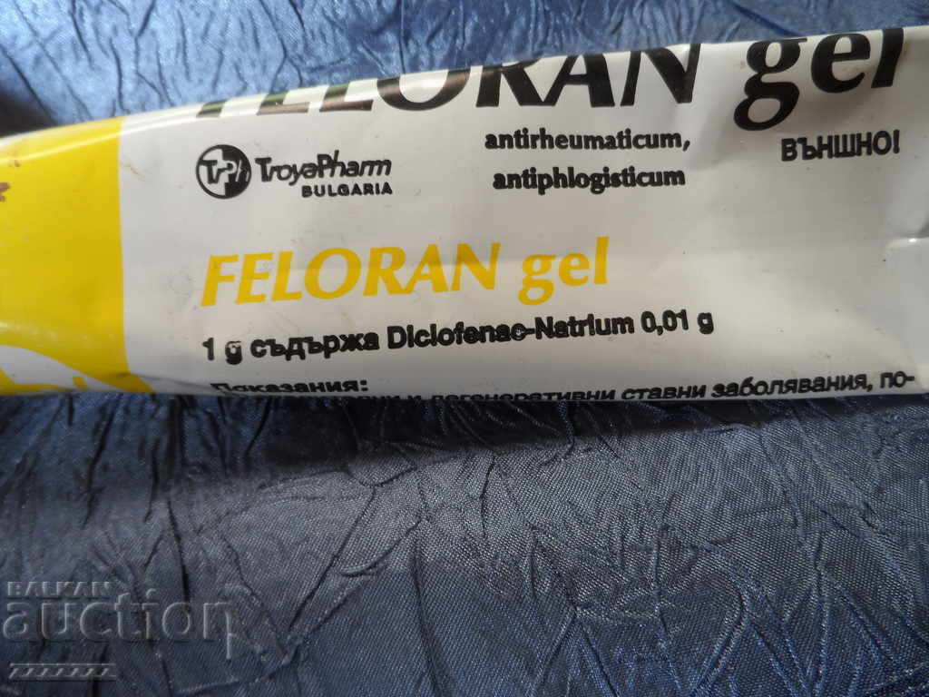 Delivery of cream FELORAN Delivery of cream FELORAN