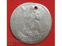 15 Kreuzer Austria-Hungary 1665 KV Silver Leopold I Kremnitz